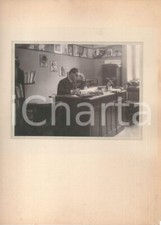 1930 ca MILANO Nino Vito CAVALLO alla sua scrivania ^Foto RAVAGNAN 33x41 cm
