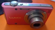 Fotocamera Digitiale Panasonic Lumix FS16 -  Rossa Zoom ottico 4X