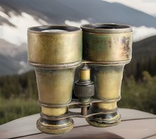 ?  Antico binocolo Baird &Sons Queen ST Enoch SQ     No Zeiss/ Leica/