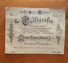 “La Calligrafia” Quaderno metodo E.Tonso