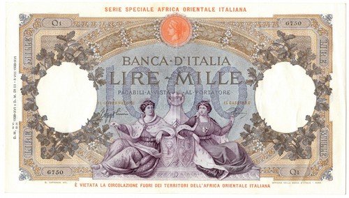 Lire 1000 africa orientale - 1000,