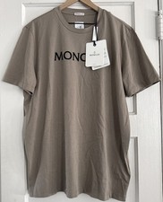 T-shirt Moncler logo floccato