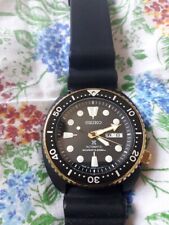 Seiko Turtle Ninja Gold Black   JDM - Ref. SRPC48J1- Raro In EUROPA