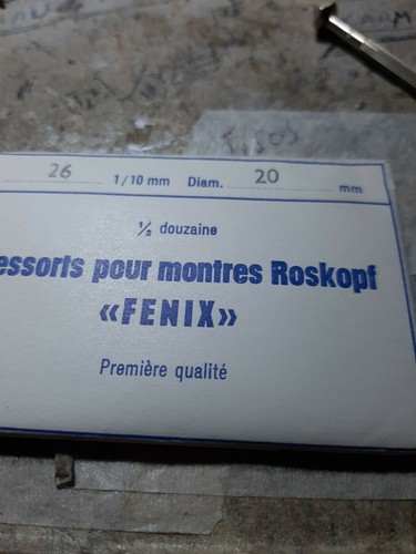 Resortes para relojes roskopf - para,