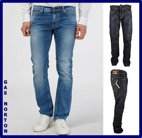 Jeans uomo gas norton - jeans,