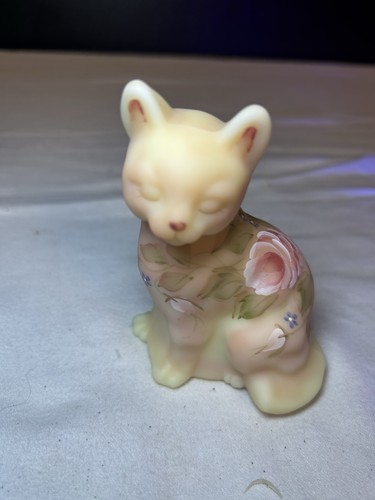 Fenton vetro rosa birmano - rosa,