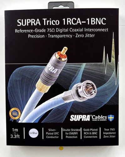 Supra cables trico rca - supra,