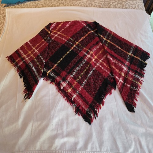 Scialle quadri tartan - tartan, rosso