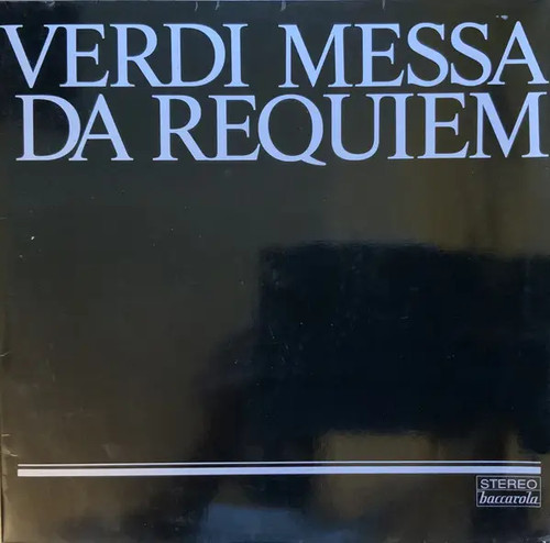 Verdi messa requiem - messa,