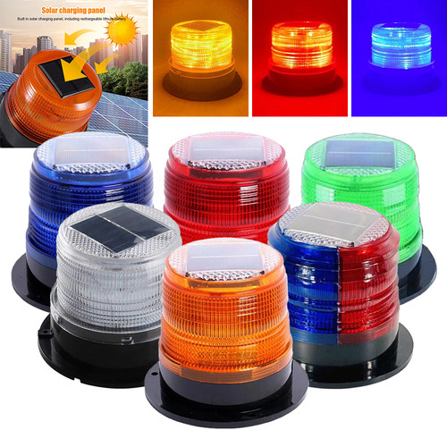 Luce solare led rotonda - solare,