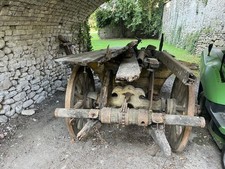 Carro Antico In Legno