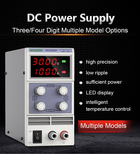 Alimentatore regolabile da - dc,
