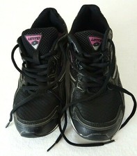 SCARPE LOTTO  NERO INSERTI FUCSIA NUMERO 37 USATE