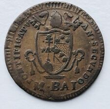 1/2 Baiocco 1802 Stato Pontificio Pio VII Km#1265