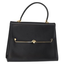 BALLY Borsa a mano in pelle nero oro originale 154580