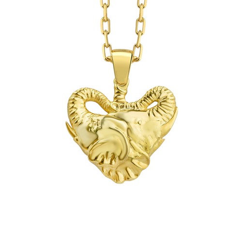 Coppia elefanti argento - coppia,