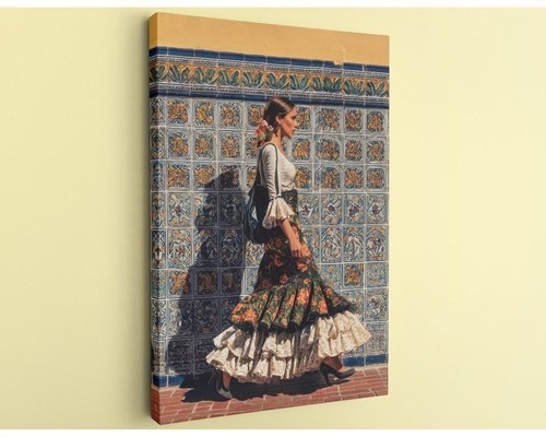 Gonna tradizionale siviglia - tradizionale,