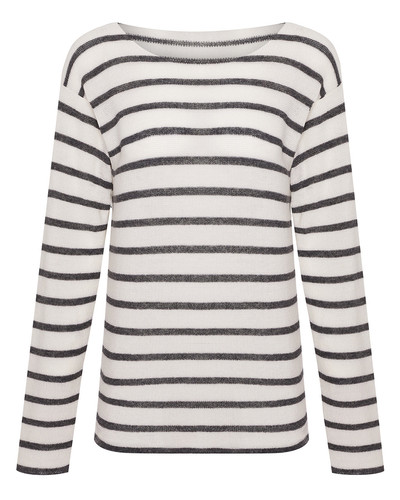 Top leggero righe lana e - a,