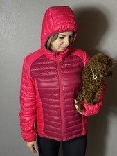 Quechua Giubbotto Donna Puffer M Piumino con Cappuccio Imbottito Caldo Escursionismo 
