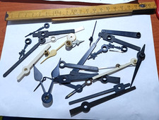 Lancette orologio Parigina camino Tasca vintage sfere metallo spares old 28