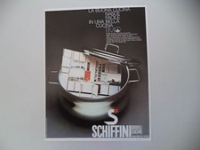 advertising Pubblicità 1971 MOBILI CUCINE SCHIFFINI - LA SPEZIA