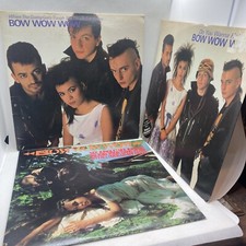 Bow Wow Wow Vinyl Lot of 3