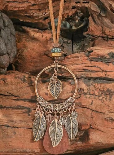 Collana lunga retrò - , boho