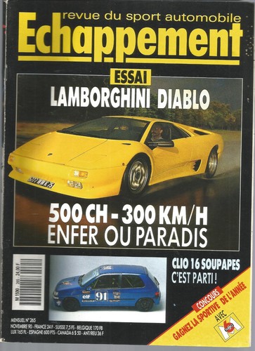 Echappement 265 lamborghini - echappement,