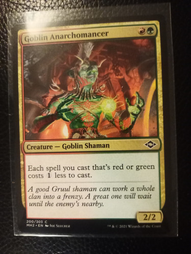 Goblin anarchomancer magic - anarchomancer, the