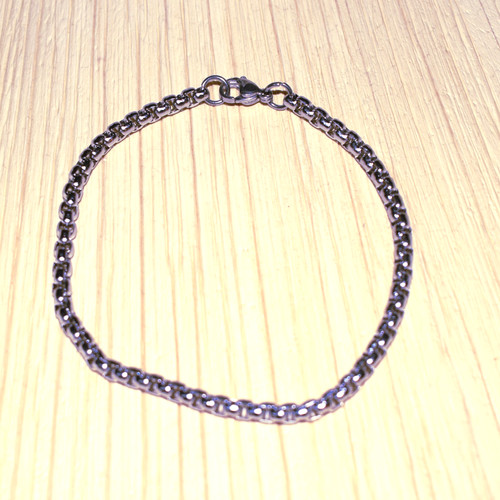 Bracciale acciaio inox 20cm - bracciale,