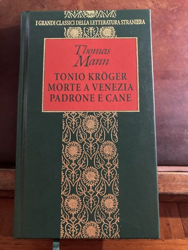 Tonio kroger morte venezia - tonio, a