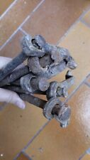 Vecchi Antichi Grandi Chiodi In Ferro Battuto
