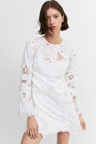 Sangallo abito pizzo mini - h&m,
