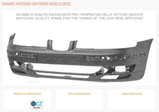 PARAURTI ANTERIORE SEAT TOLEDO