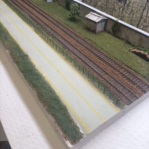 Diorama ferroviario - ferroviario, h0