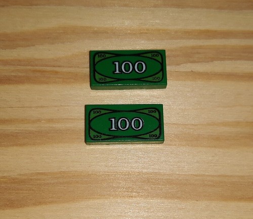 Lego billet vert banque - vert,