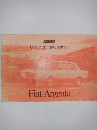 Libretto uso manutenzione - uso,
