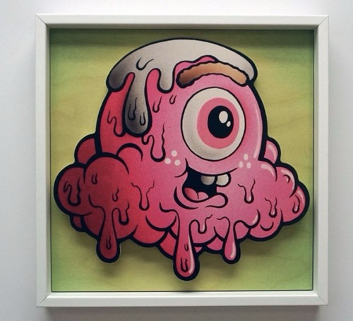 Stampa legno buff monster - su,
