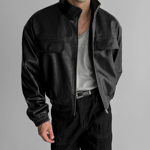 Giacca uomo pelle - pelle, corta