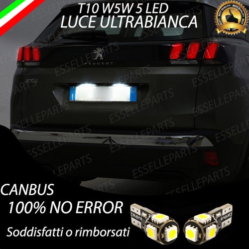 Coppia luci targa led - targa, 5
