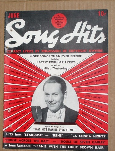 Song hits lyrics magazine june - song,