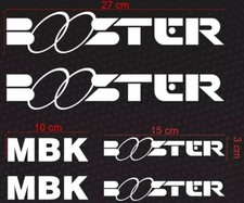 KIT di 6 ADESIVI Booster MBK anni 90 Vinile prespaziato multicolore moto scooter