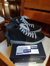 Sneakers polacchini Igi&co 6162200 in camoscio nero Tg.38 Made in Italy .