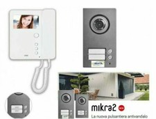 KIT VIDEOCITOFONO MONOFAMILIARE URMET  1784/661 2 VOICE CON 1 MONITOR 1750/1
