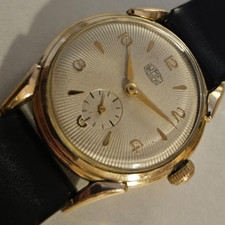 Orologio Uomo Vintage UMF Ruhla 1950 mecc German Guilloché Cal 460/G Manifattura