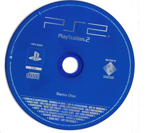 Varie ps2 demo disc - demo, pal