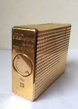 dupont accendino placcato oro giallo decorazione a punta di diamante