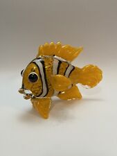 Pesce Pagliaccio In Vetro Soprammobile Hand Made Stile Murano Arredo Casa Nemo
