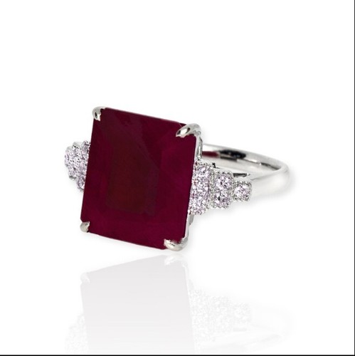 Anello rubino naturale 84 - anello,