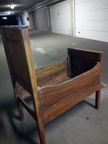 4513 antico lettino legno - antico,